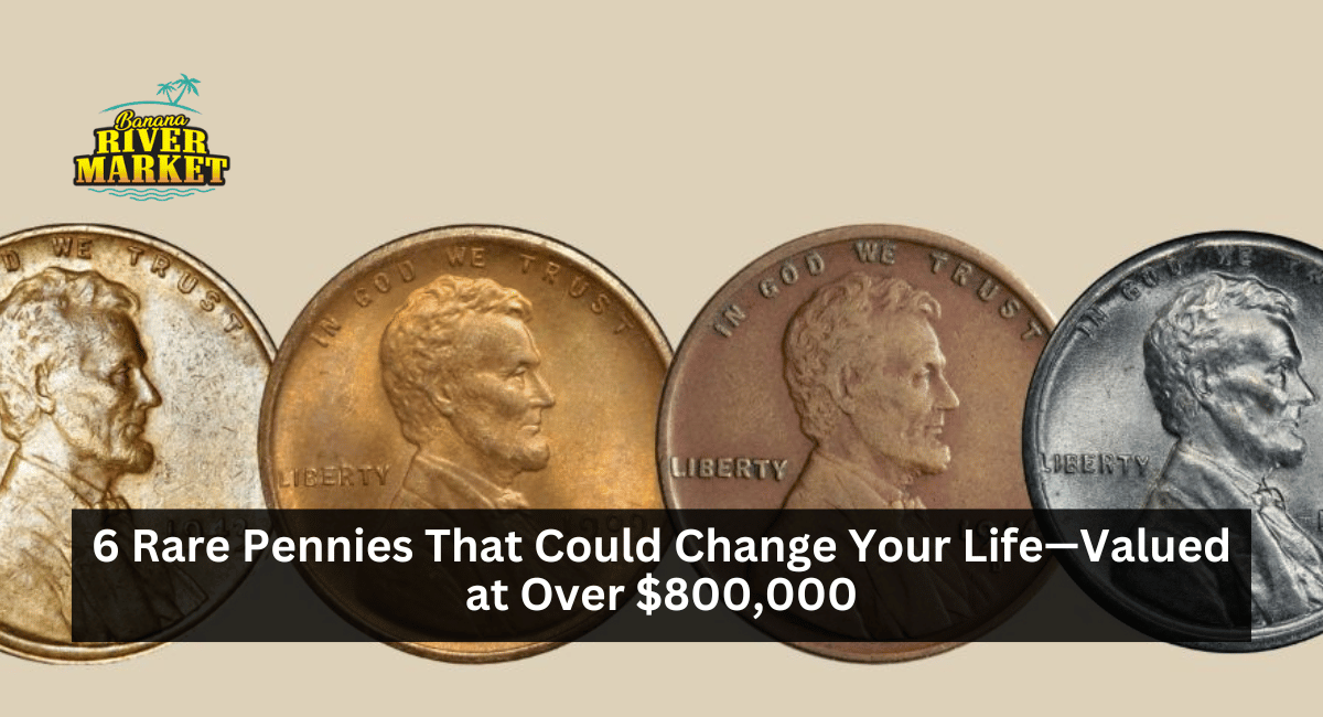 6 Rare Pennies That Could Change Your Life—Valued at Over $800,000