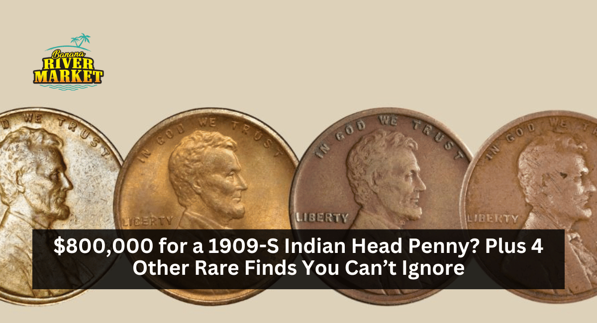 $800,000 for a 1909-S Indian Head Penny? Plus 4 Other Rare Finds You Can’t Ignore