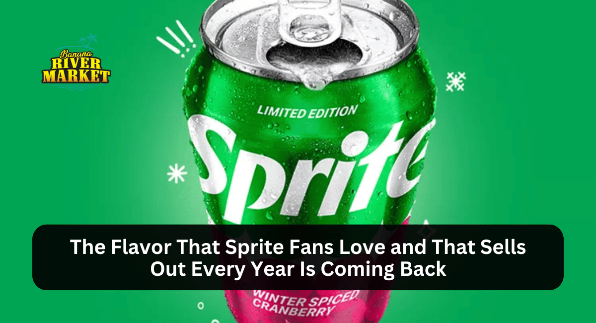 The Flavor That Sprite Fans Love and That Sells Out Every Year Is Coming Back