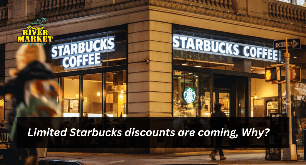 Limited Starbucks discounts are coming, Why?