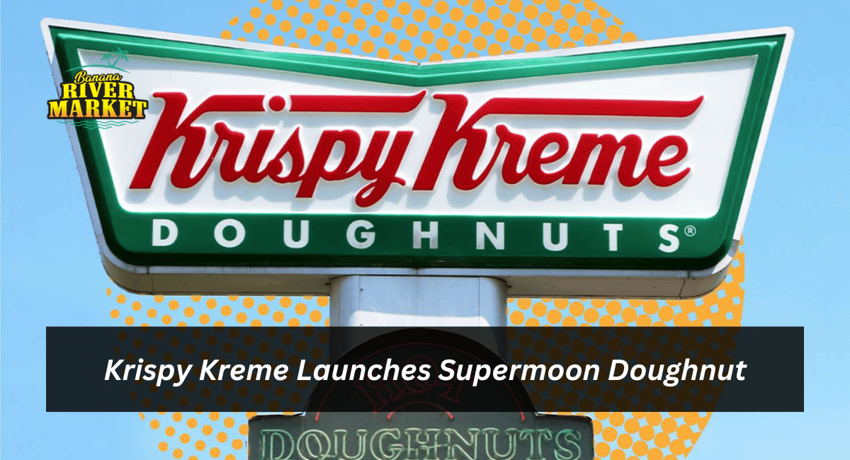 Krispy Kreme Launches Supermoon Doughnut