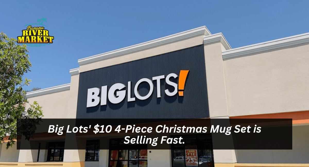 Big Lots' $10 4-Piece Christmas Mug Set is Selling Fast.