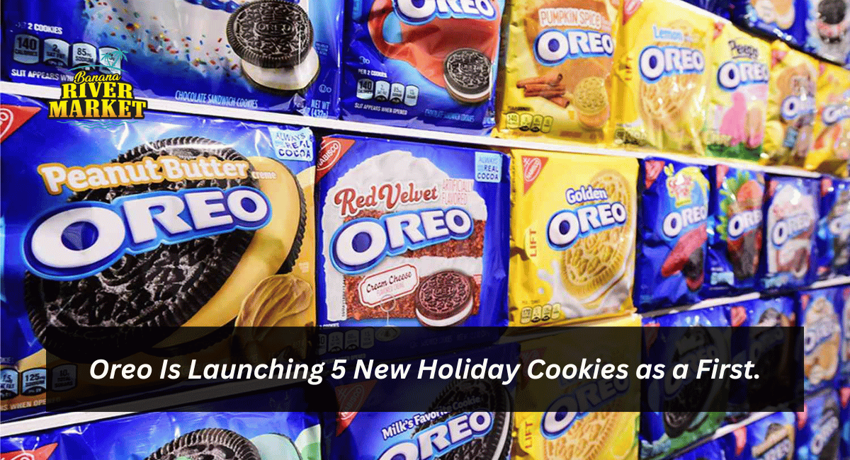 Oreo Is Launching 5 New Holiday Cookies as a First.