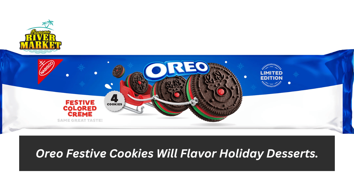 Oreo Festive Cookies Will Flavor Holiday Desserts.