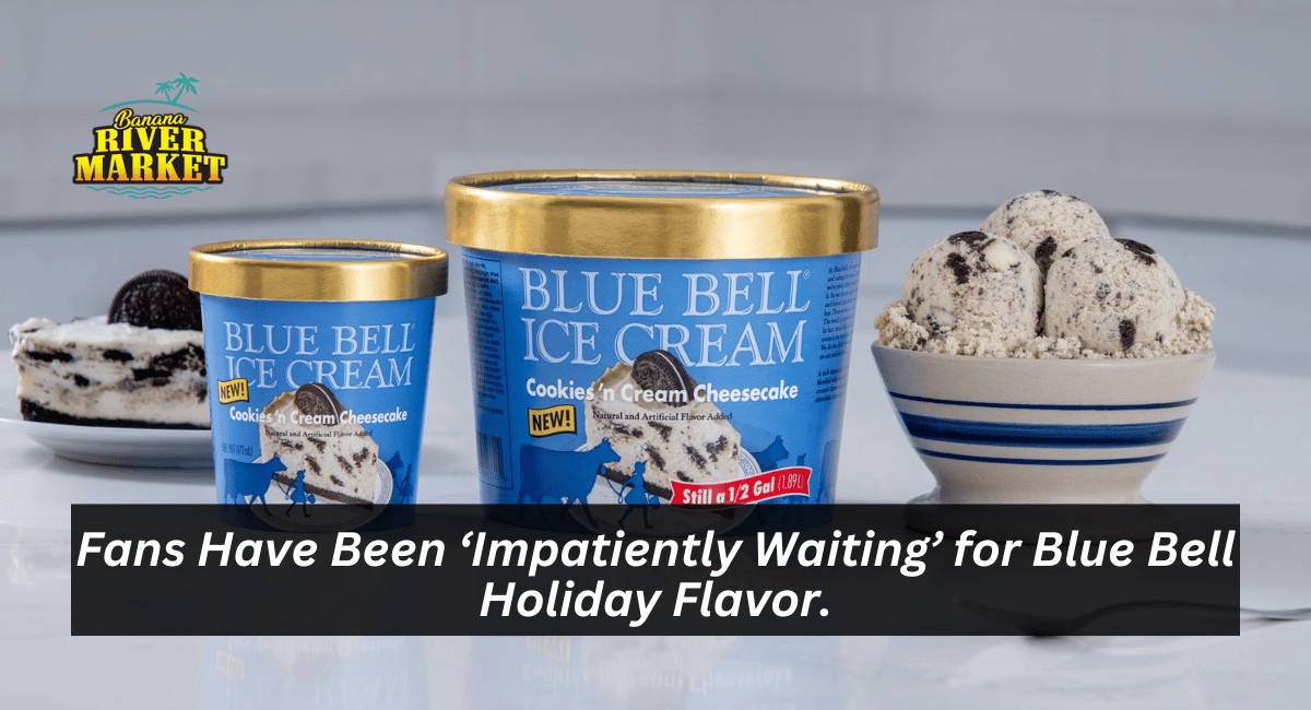 Fans Have Been ‘Impatiently Waiting’ for Blue Bell Holiday Flavor.