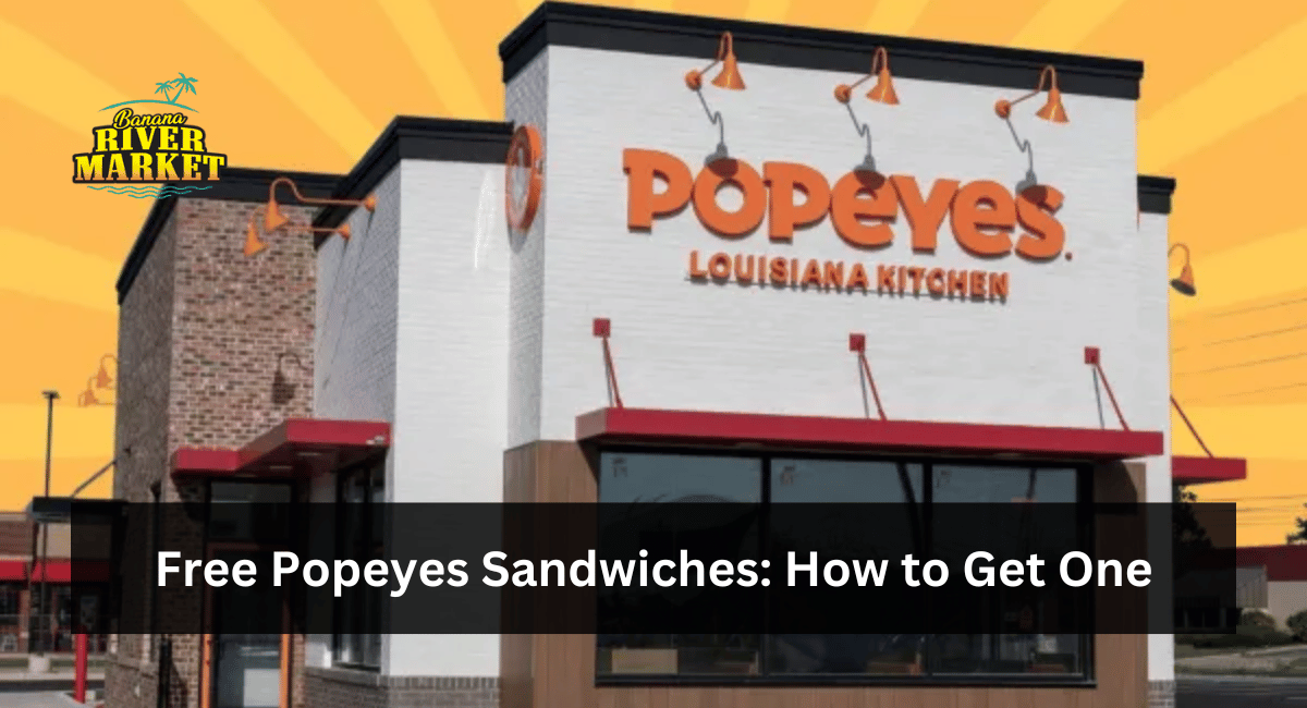 Free Popeyes Sandwiches: How to Get One