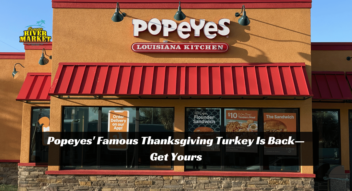 Popeyes' Famous Thanksgiving Turkey Is Back—Get Yours