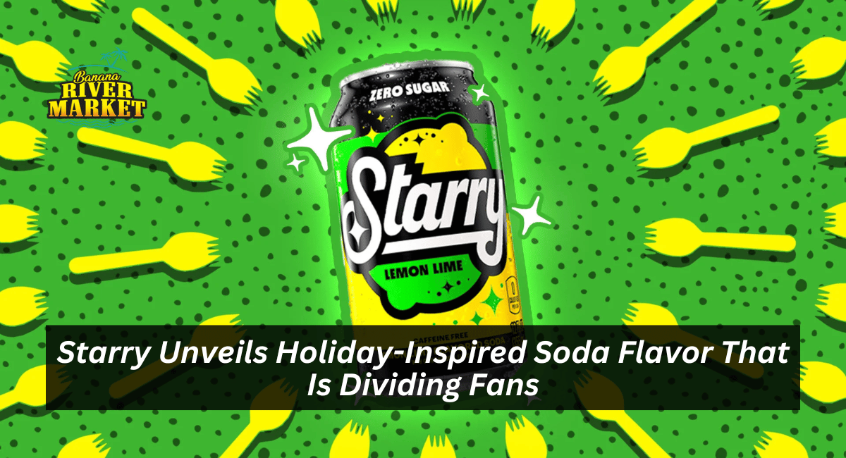 Starry Unveils Holiday-Inspired Soda Flavor That Is Dividing Fans