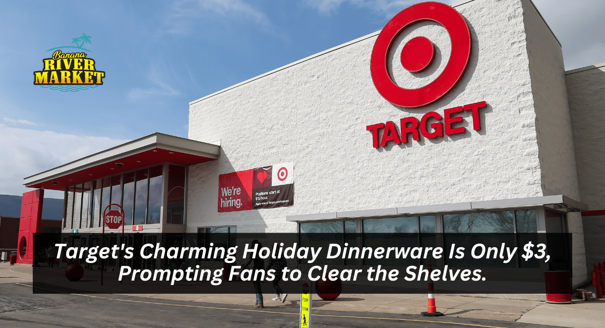 Target's Charming Holiday Dinnerware Is Only $3, Prompting Fans to Clear the Shelves.