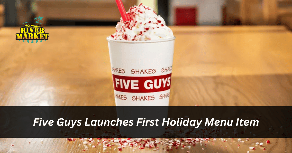 Five Guys Launches First Holiday Menu Item