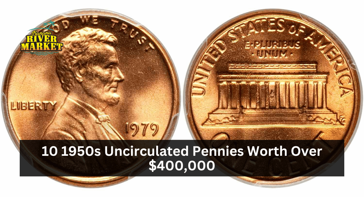 10 1950s Uncirculated Pennies Worth Over $400,000