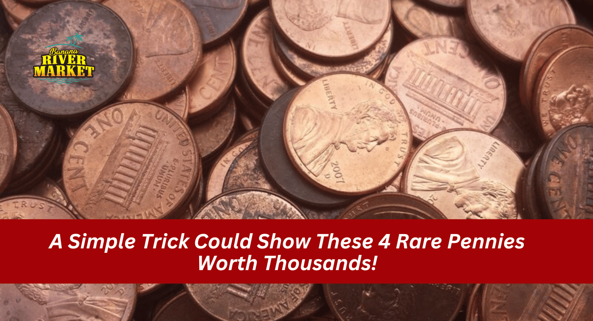 A Simple Trick Could Show These 4 Rare Pennies Worth Thousands!