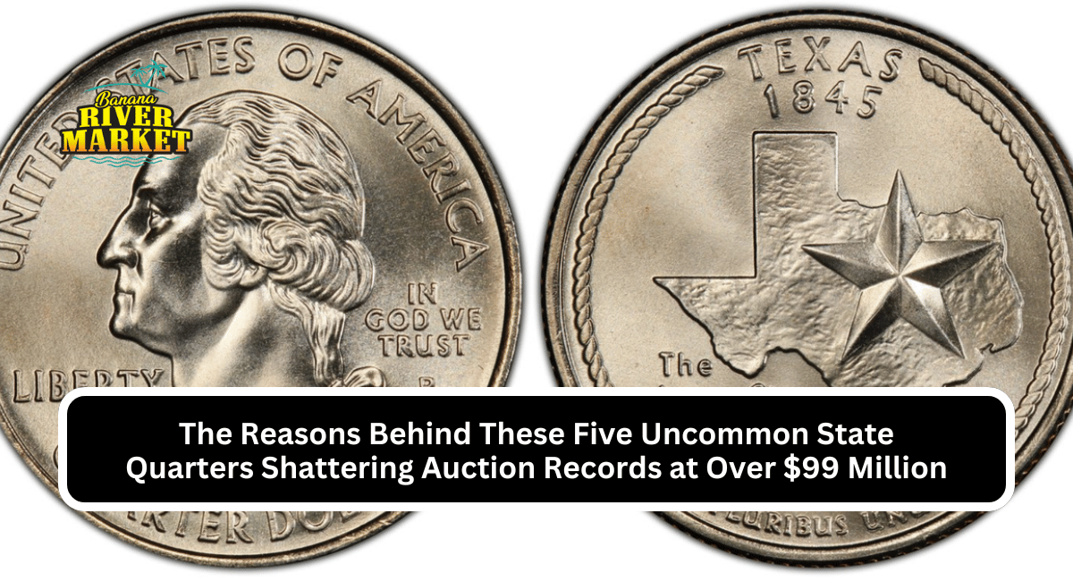 The Reasons Behind These Five Uncommon State Quarters Shattering Auction Records at Over $99 Million