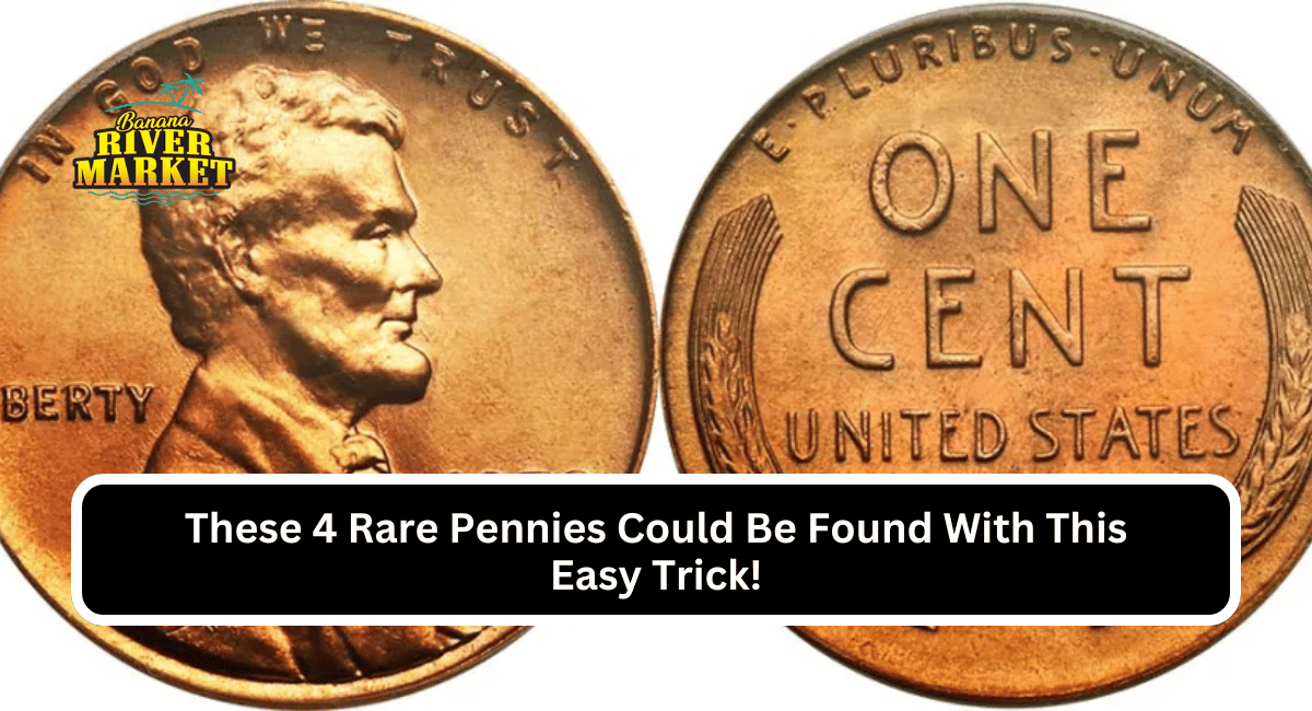 These 4 Rare Pennies Could Be Found With This Easy Trick!